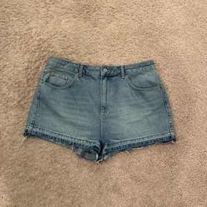 Topshop Mom Jean shorts
